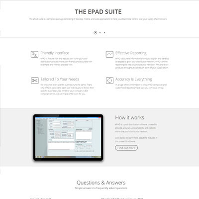 The ePAD Suite Website