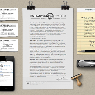 Rutkowski Law Firm Website